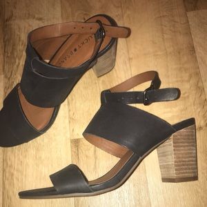 Lucky Brand size 6.5 block heels.